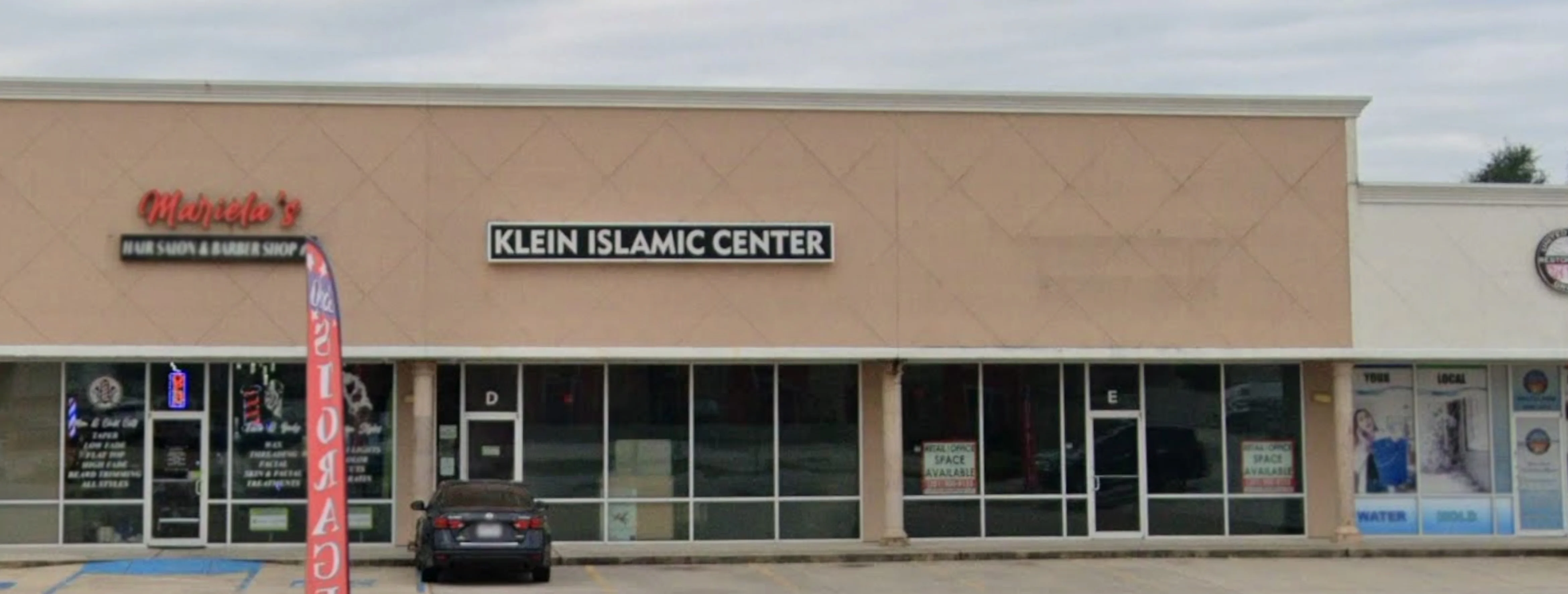 Exterior view of Klein Islamic Center Spring building